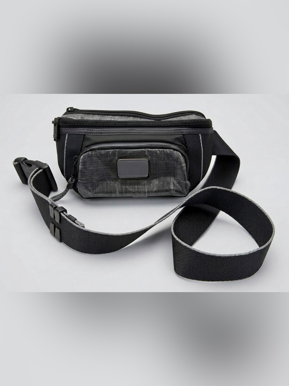 TUMI Alpha Bravo Campbell Utility Pouch - Black Sling/Waist Bag